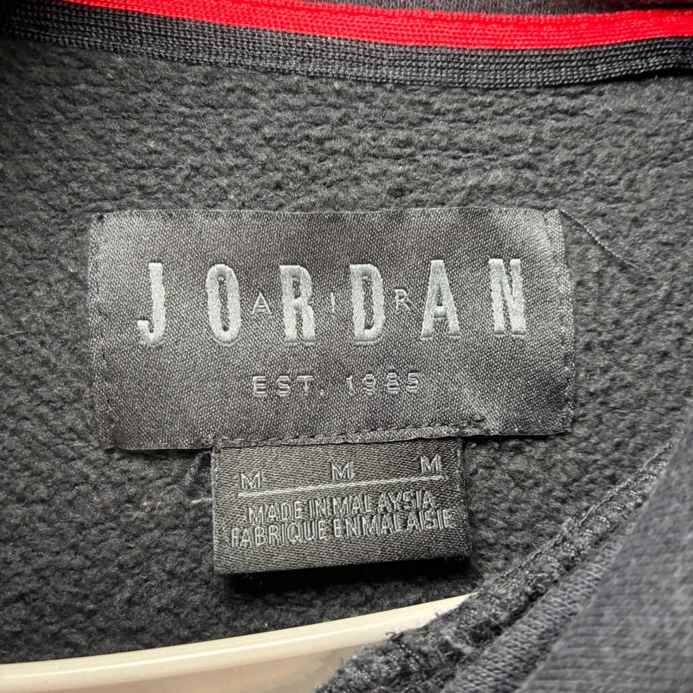 Jordan Seoul Hoodie Men M Black Pullover Jumpman Graphic Sweatshirt CD9448-010
